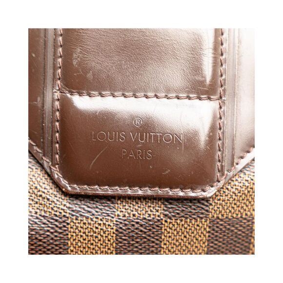 Pre Loved louis vuitton Damier Ebene Griet Women Brown Tote Bags - Picture 5 of 8
